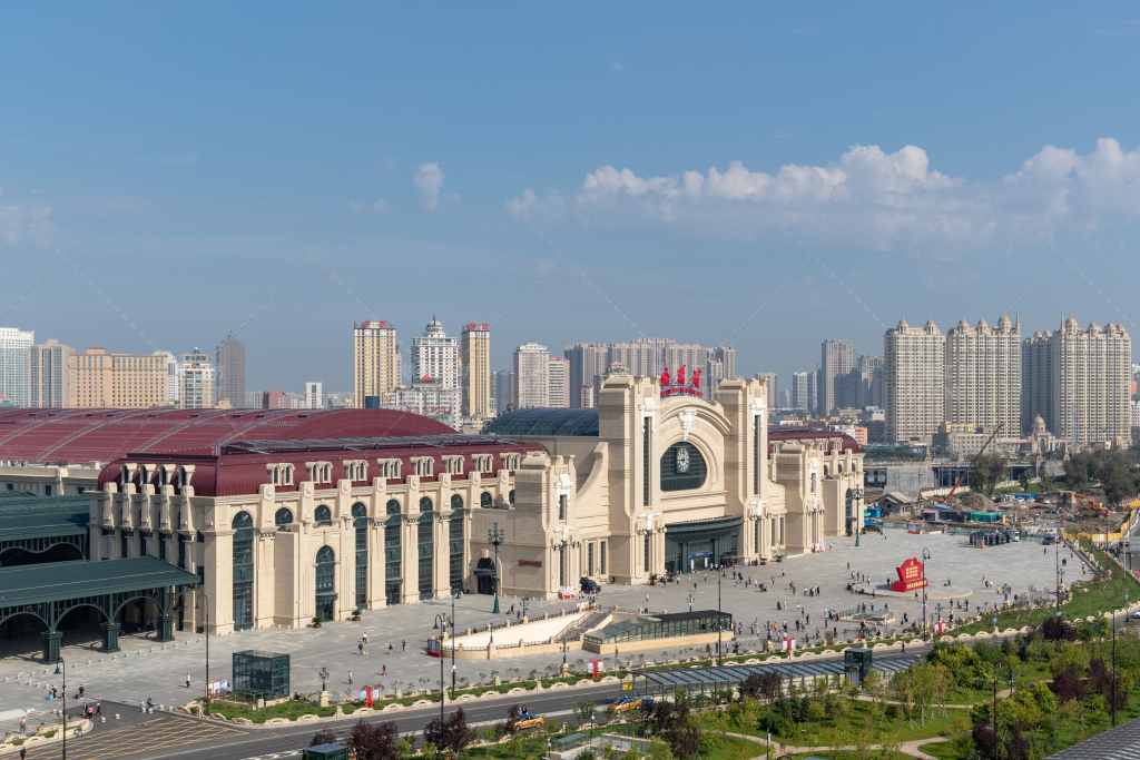 哈尔滨站全貌